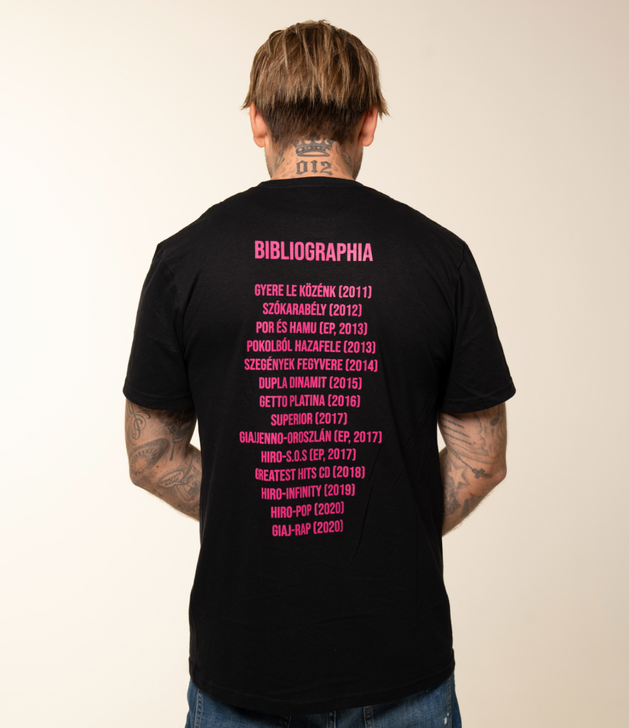 AK26 PINK DISCOGRAPHY TSHIRT