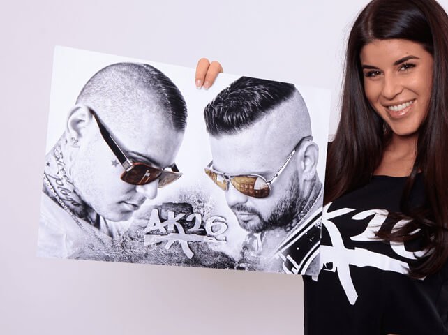 AK26 GETTO PLATINA POSZTER