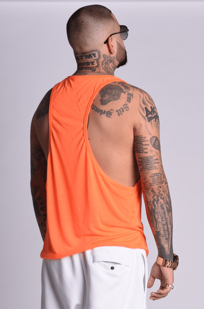 AK26 SUMMER ORANGE UNISEX TANK TOP
