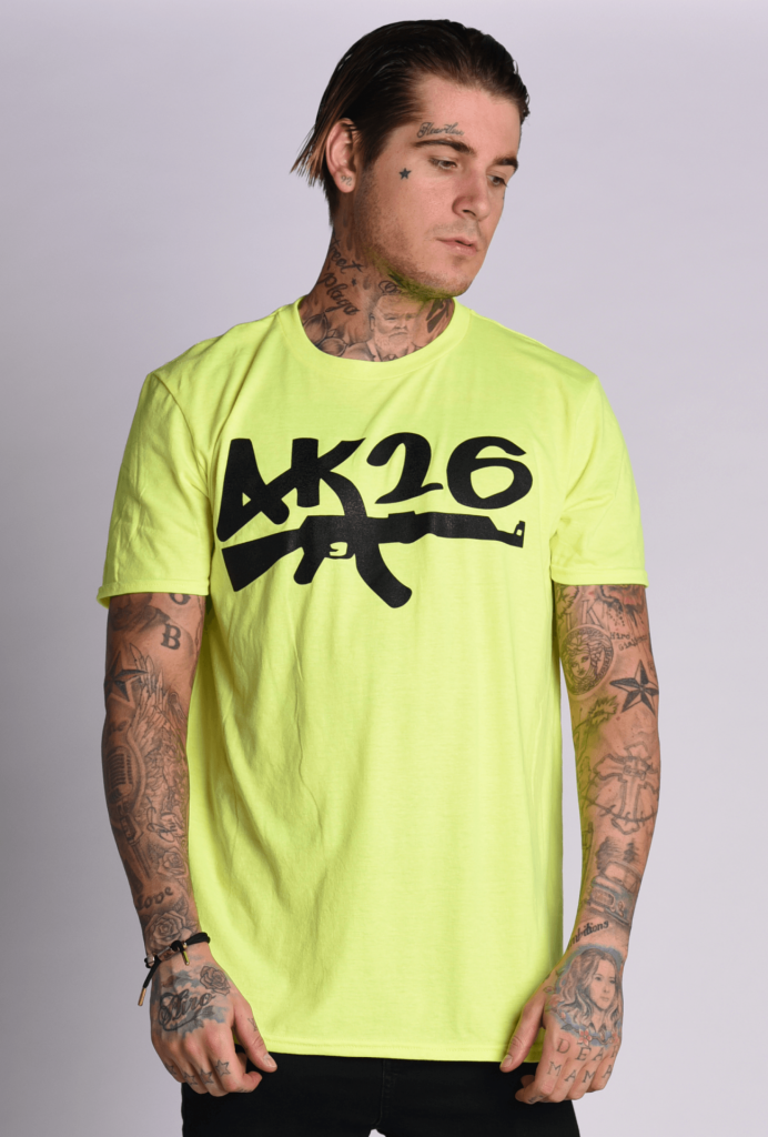 AK26 NEON YELLOW TSHIRT
