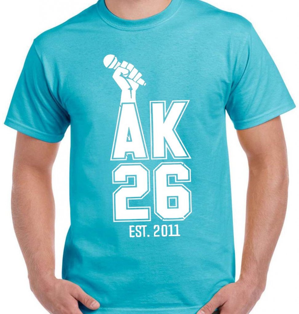 AK26 BLUE LAGOON RETRO TSHIRT