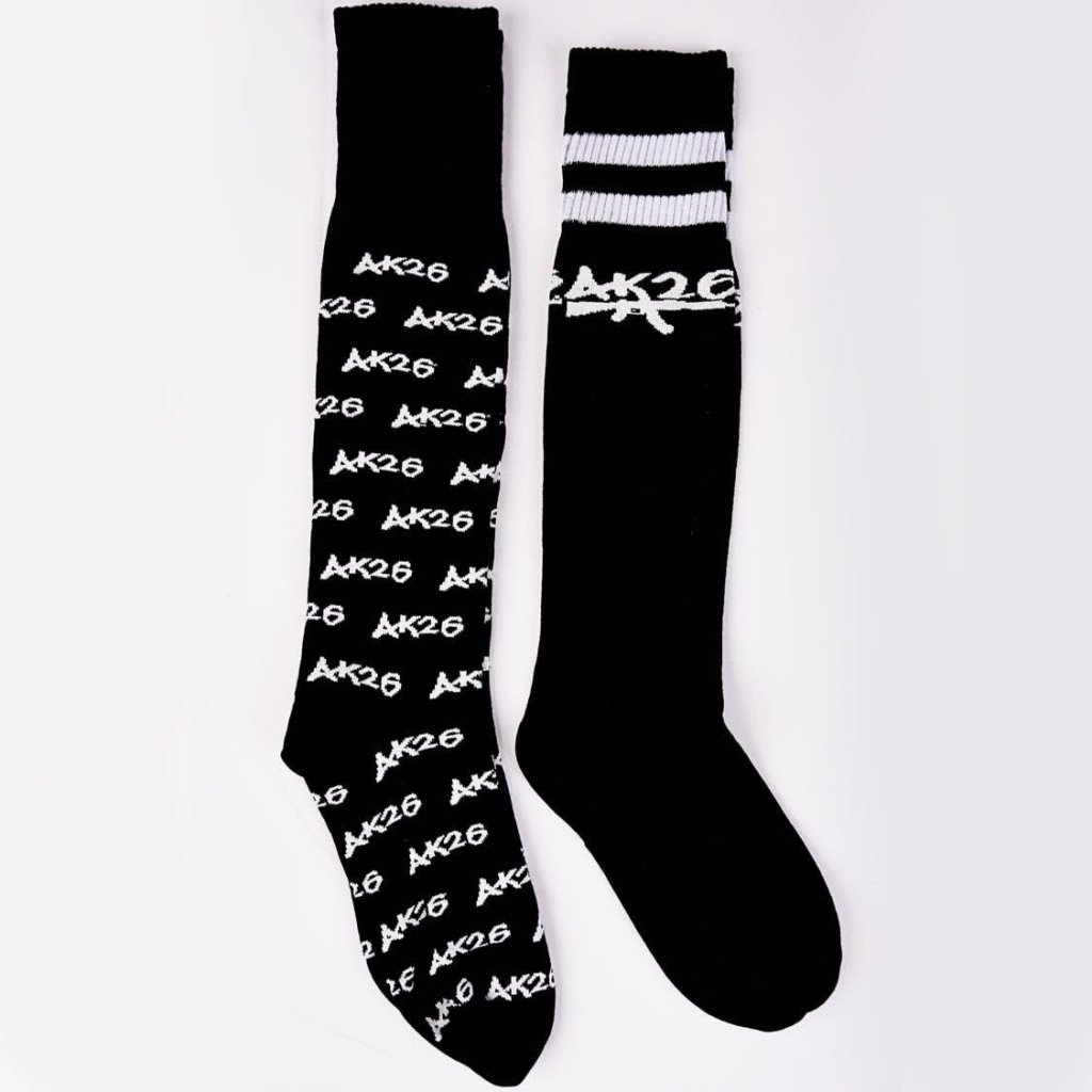AK26 BLACK & WHITE SOCKS | 2 FÉLE MINTÁVAL