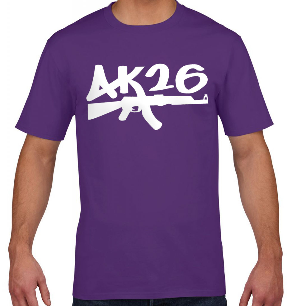 AK26 PURPLE CLASSIC TSHIRT