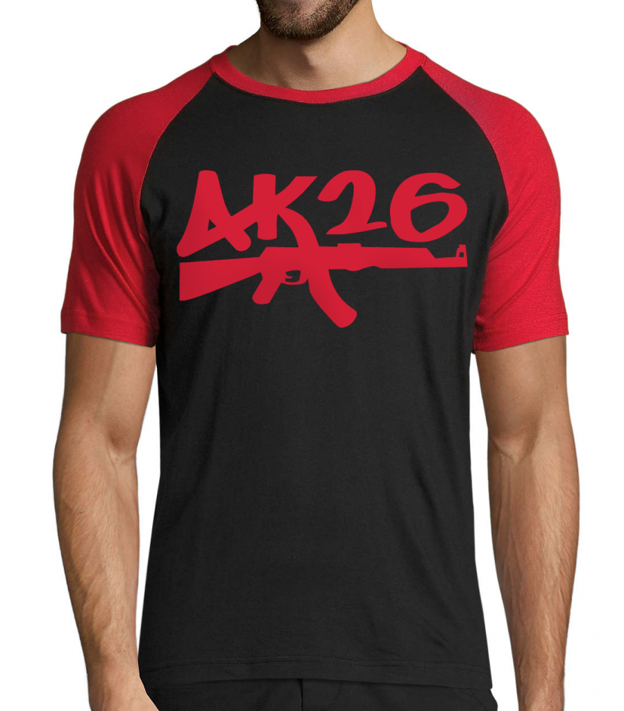 AK26 BLACK BLOOD TSHIRT