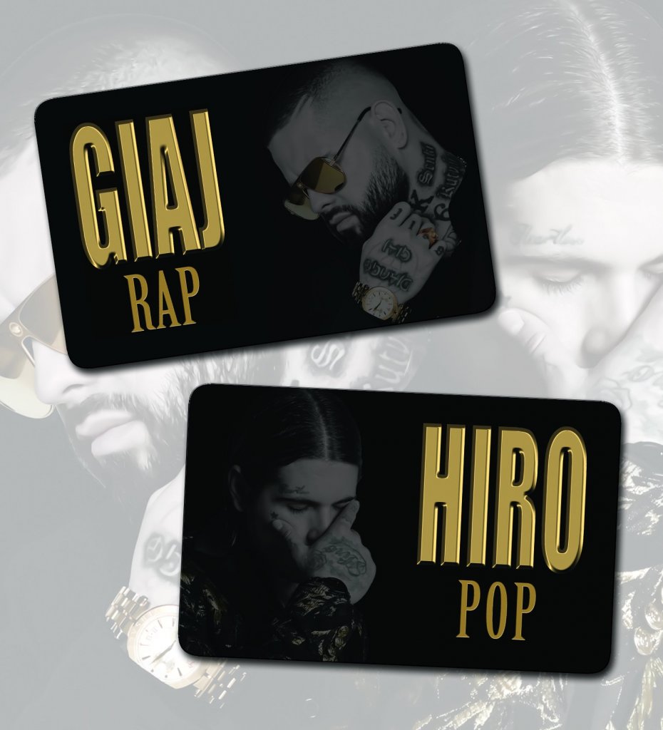 Giaj - RAP , Hiro - POP / Dupla Album (Nem CD formátum)