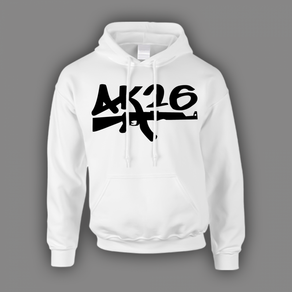 AK26 WHITE HOODIE